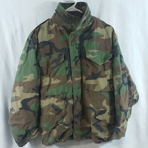 Nato Long Sleeve Cold Weather Coat Camouflage Sz S